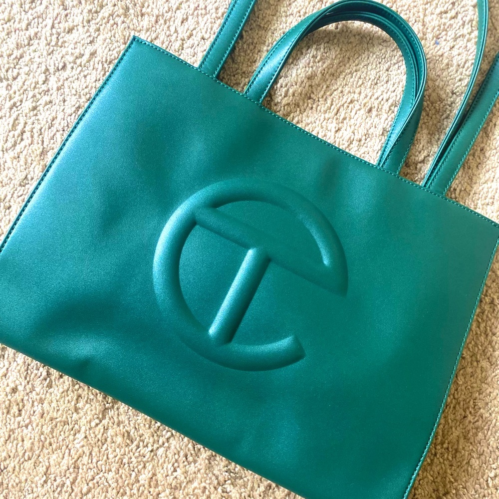 Telfar Medium Dark Olive Shopping Bag